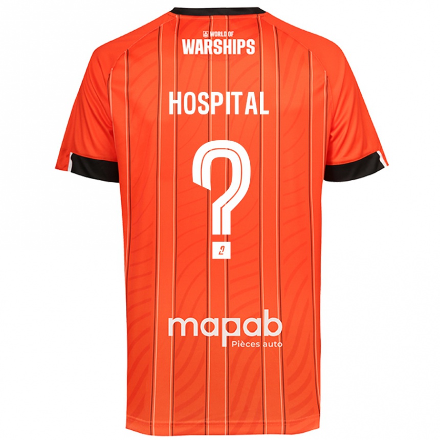 Men Football Alex Hospital #0 Orange Home Jersey 2024/25 T-Shirt Uk