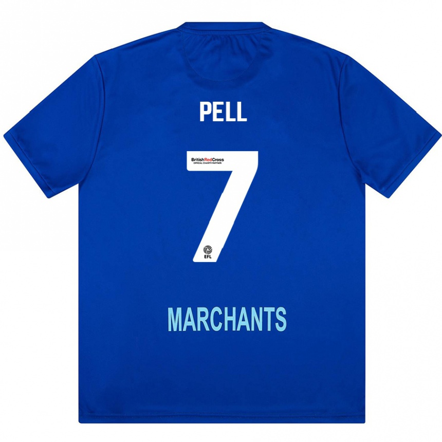 Men Football Harry Pell #7 Green Away Jersey 2024/25 T-Shirt Uk