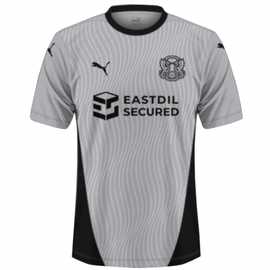 Men Football Ethan Galbraith #22 Grey Away Jersey 2024/25 T-Shirt Uk