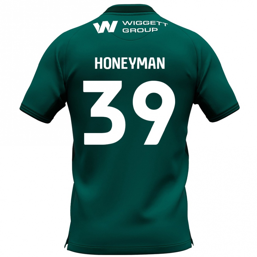 Men Football George Honeyman #39 Green Away Jersey 2024/25 T-Shirt Uk