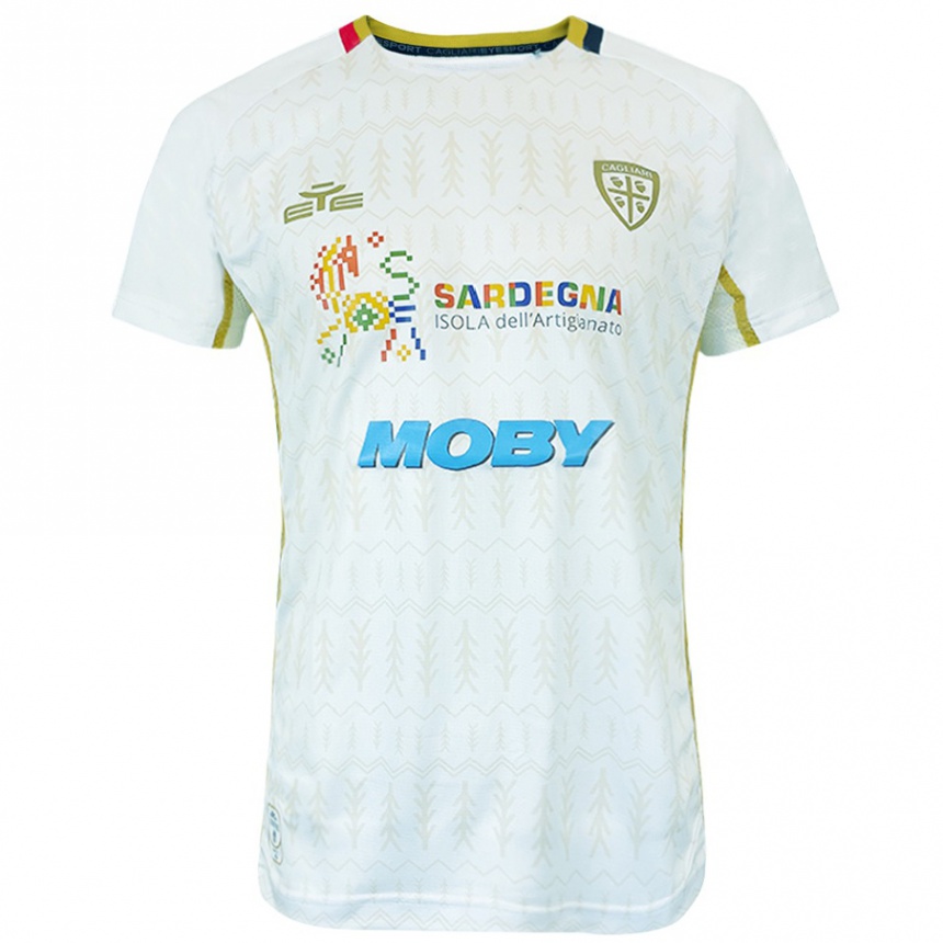 Men Football Michel Adopo #8 White Away Jersey 2024/25 T-Shirt Uk