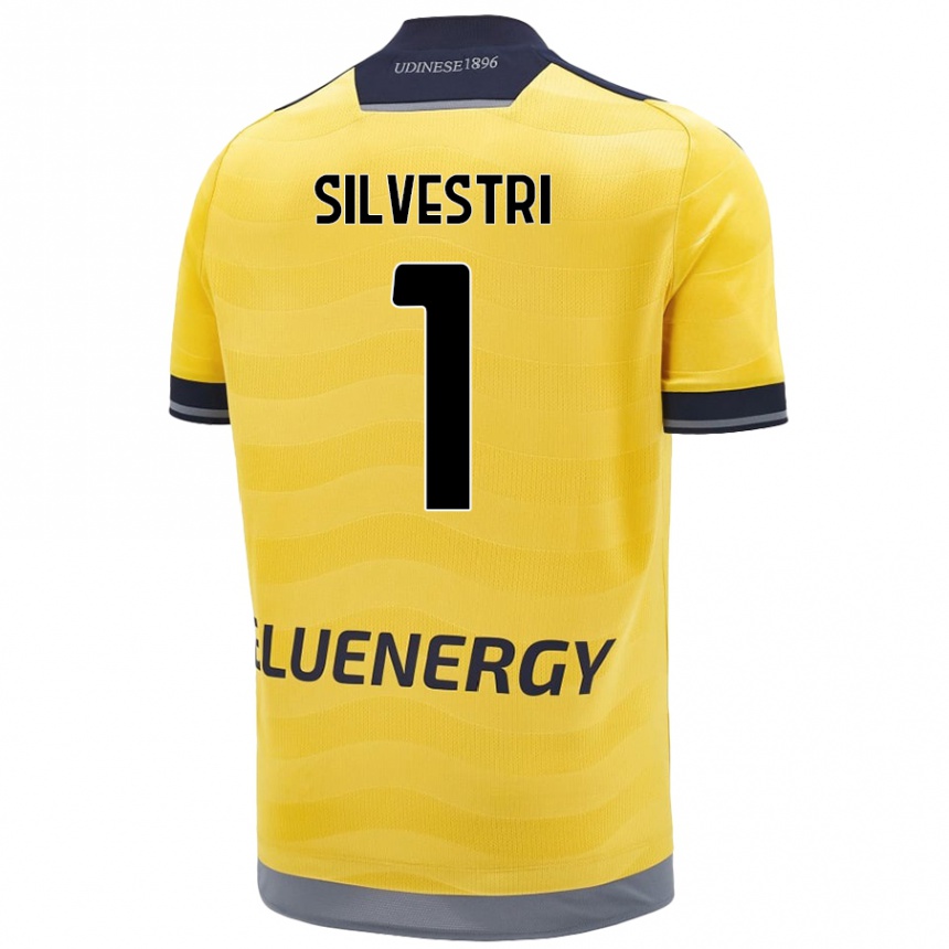 Men Football Marco Silvestri #1 Golden Away Jersey 2024/25 T-Shirt Uk