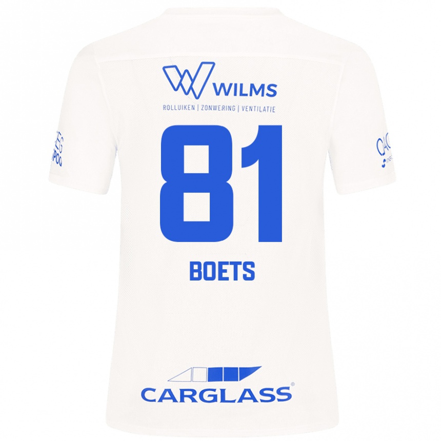 Men Football Keo Boets #81 White Away Jersey 2024/25 T-Shirt Uk