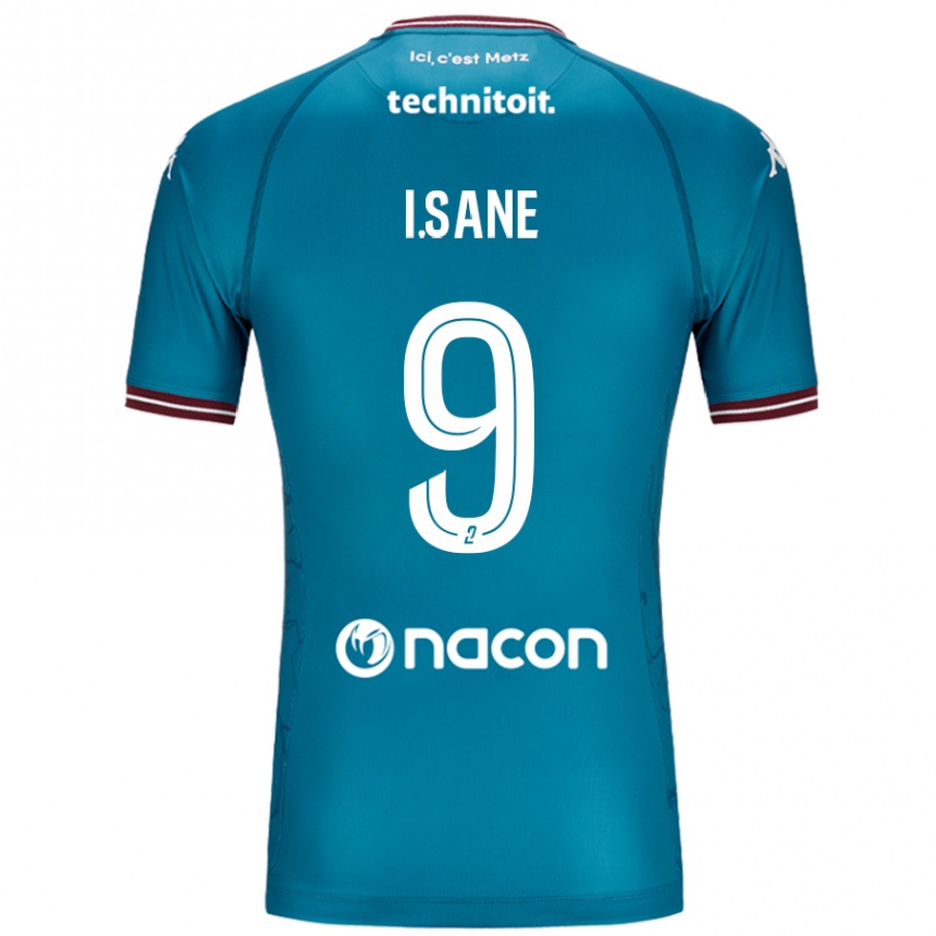 Men Football Ibou Sané #9 Bleu Petrole Away Jersey 2024/25 T-Shirt Uk