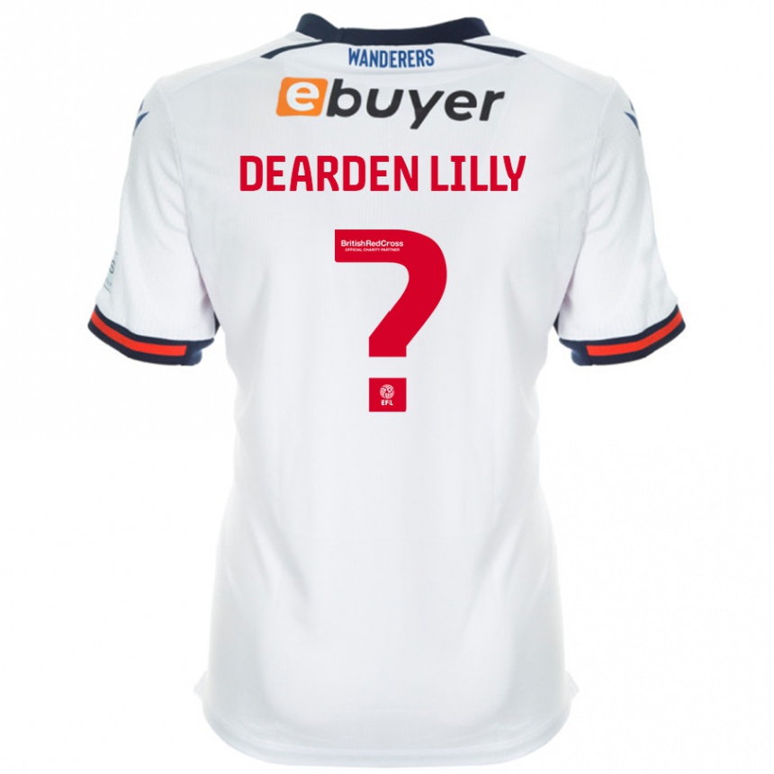 Women Football Jessica Dearden-Lilly #0 White Home Jersey 2024/25 T-Shirt Uk