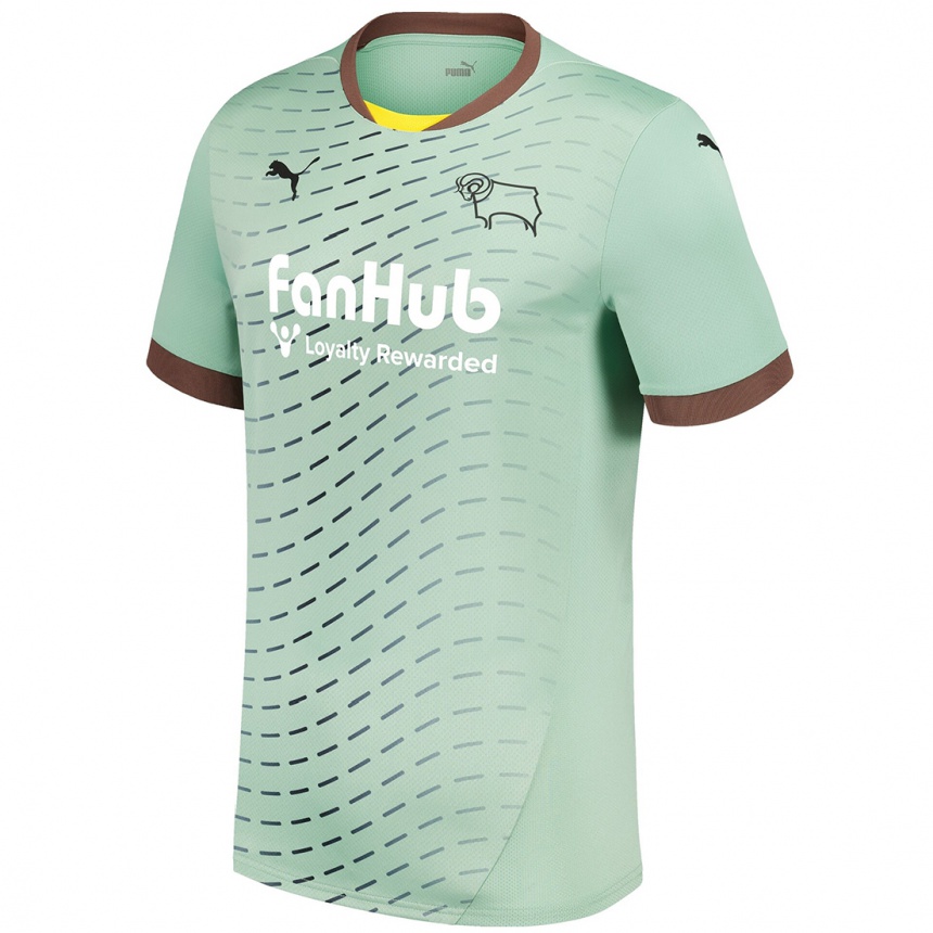 Women Football Ebou Adams #32 Pale Green Away Jersey 2024/25 T-Shirt Uk