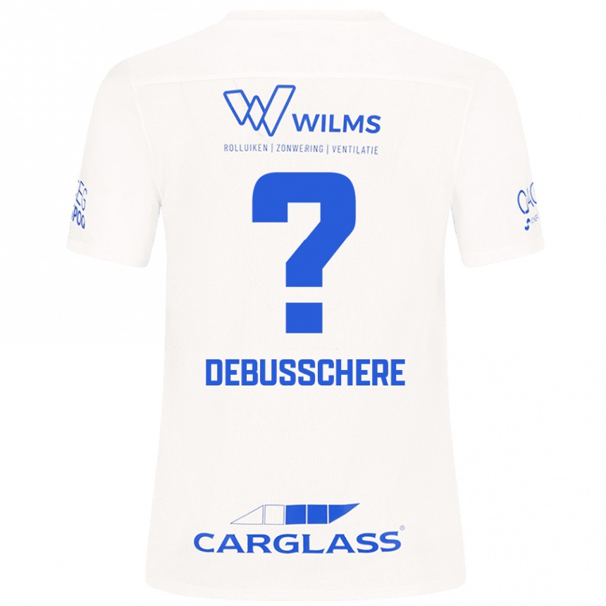 Women Football Vic Debusschere #0 White Away Jersey 2024/25 T-Shirt Uk